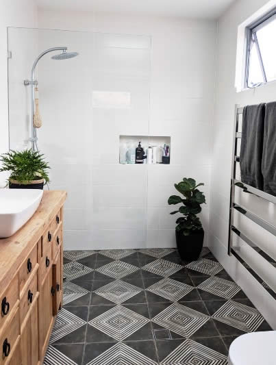 Bathroom floor tiles Sydney